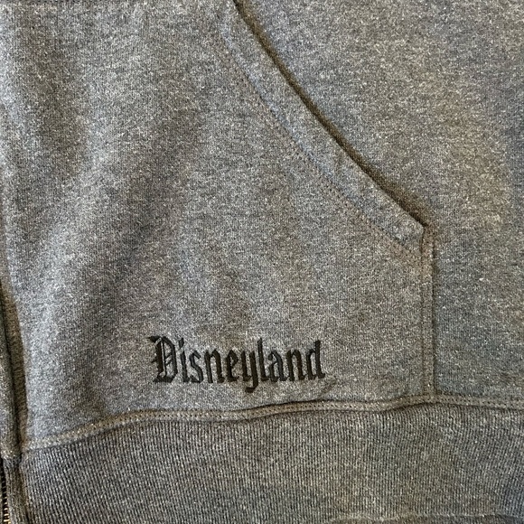 Disneyland Resort Grumpy Embroidered full zip sweatshirt. Sherpa fleece lined. - Picture 3 of 10